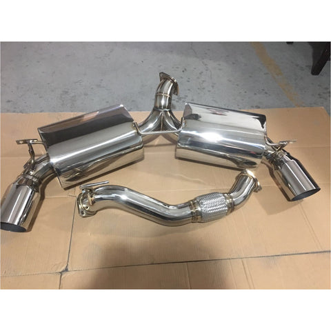 TCS Motorsports Dual Muffler Exhaust