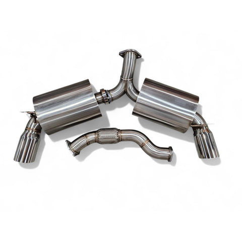 TCS Motorsports Dual Muffler Exhaust V2