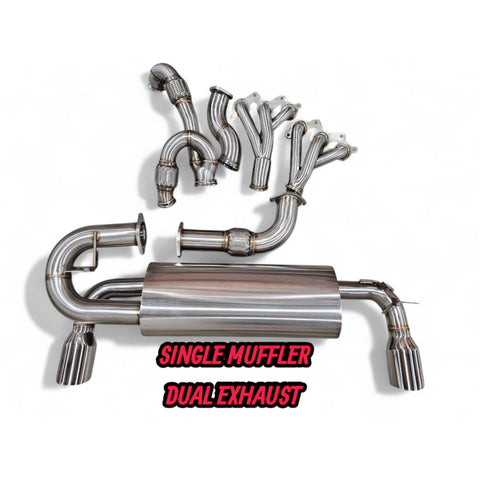TCS Motorsports Complete 2GR V6 exhaust package