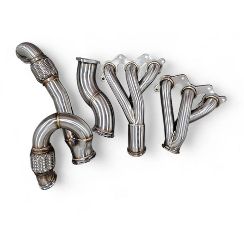 TCS Motorsports tubular 2GR Headers and Y-Pipe kit